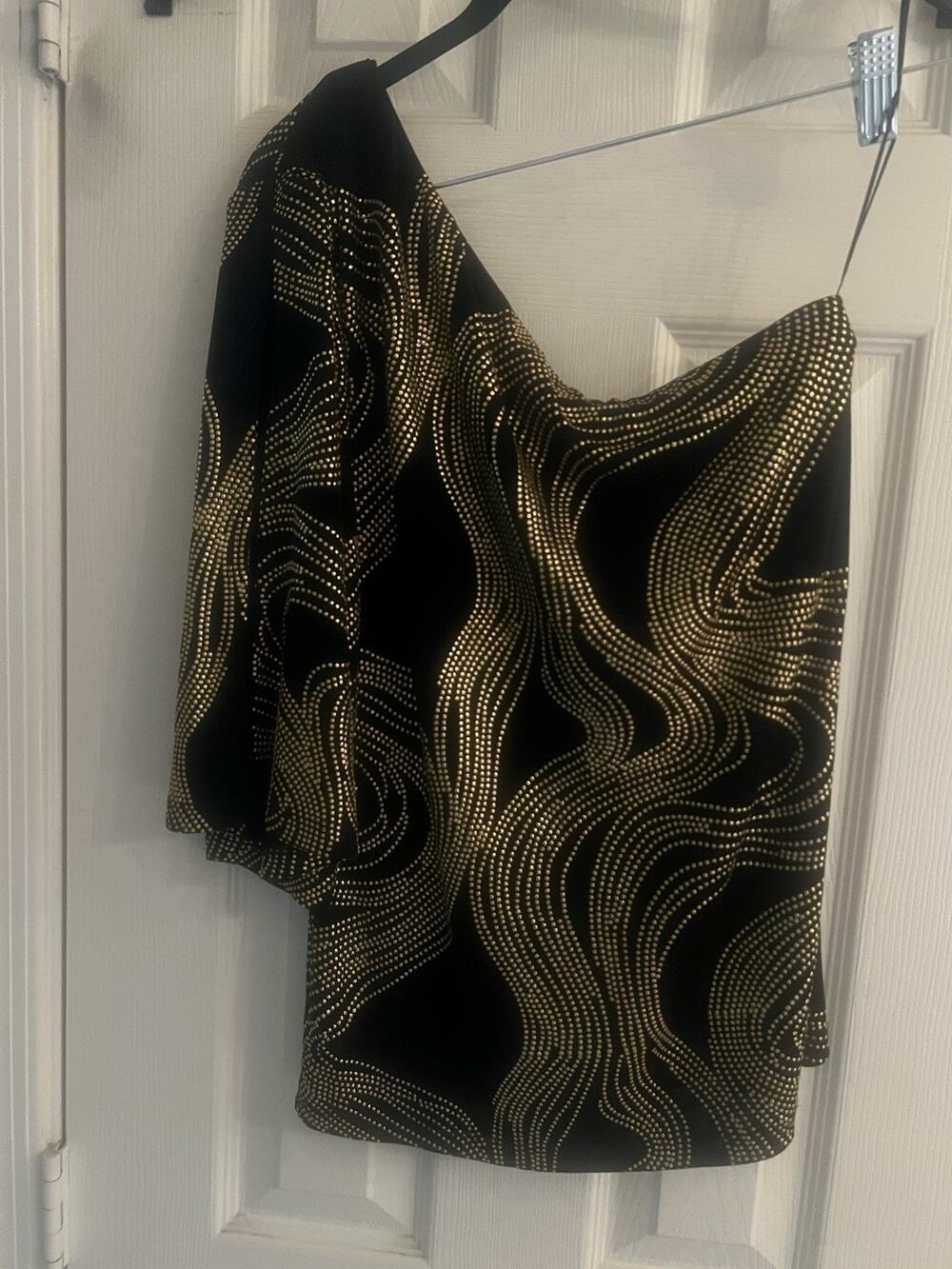 Cache Y2K One Shoulder Medium Top